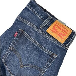 Levi's 527 Boot Cut Jeans Men's Size 38x30 Blue Denim Medium Wash Cotton Cowboy